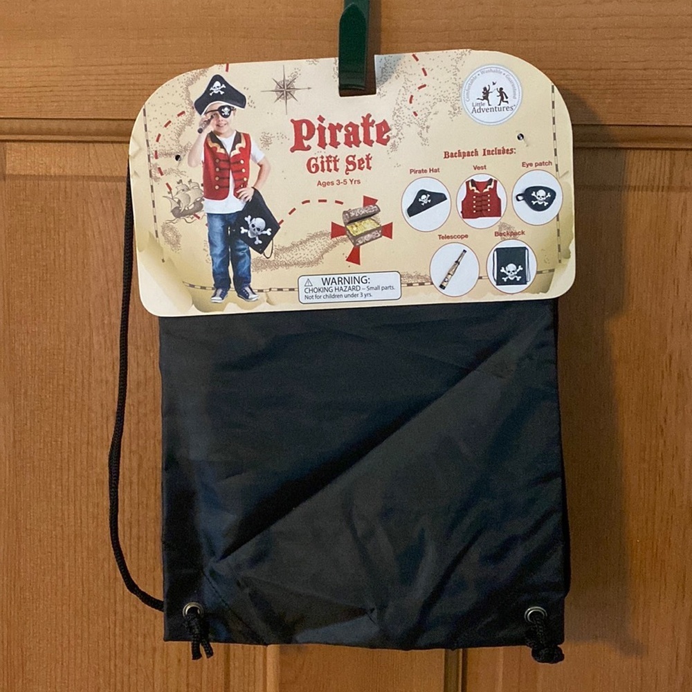 Little Adventures Pirate Gift Set Halloween Costume NEW in package